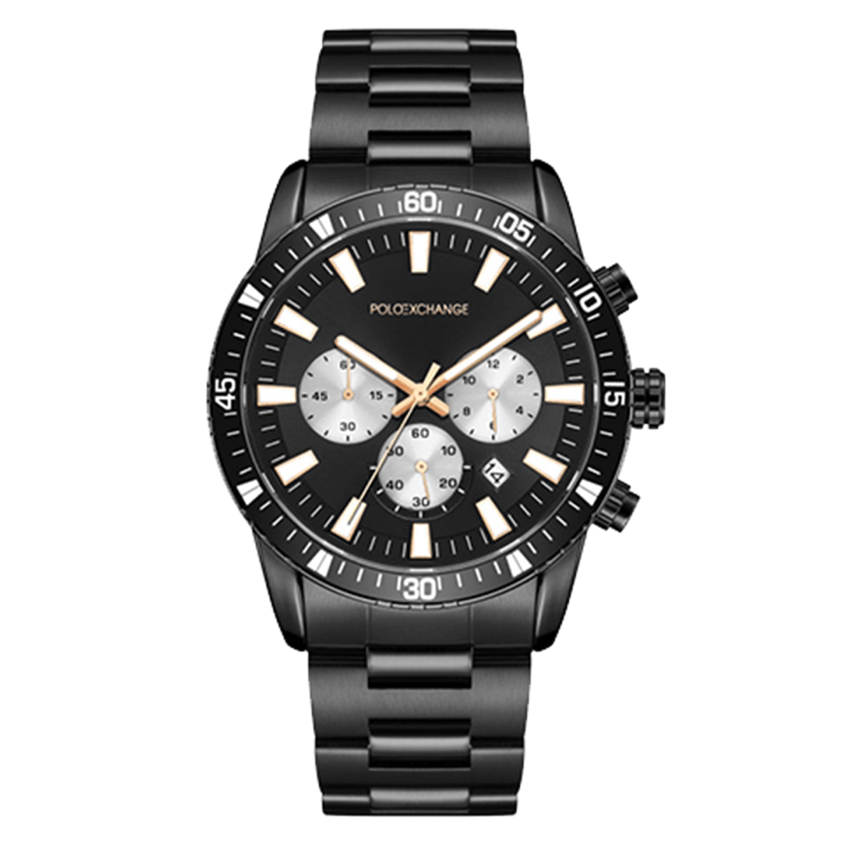 MONTRE POLOEXCHANGE HOMME M.FONCTION ACIER